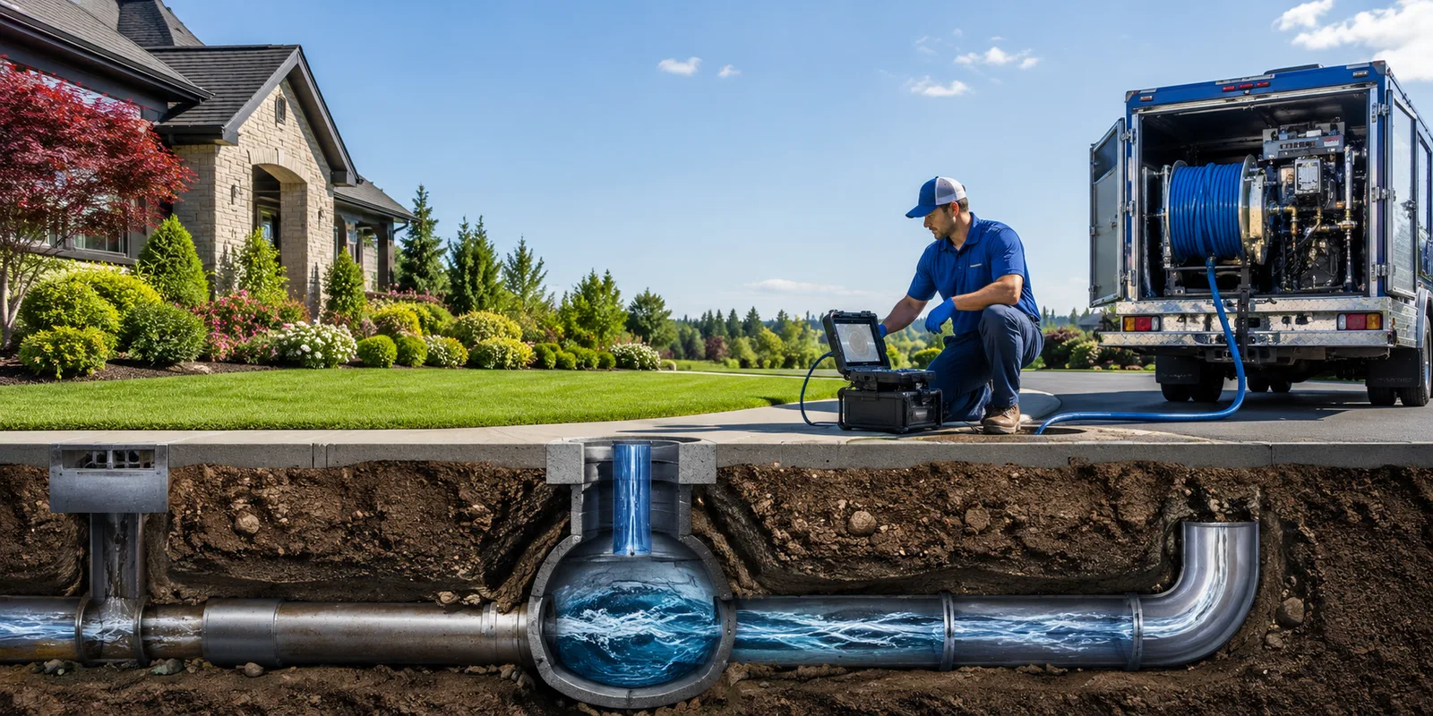 Drainage restoration information for Reedsville, WI
